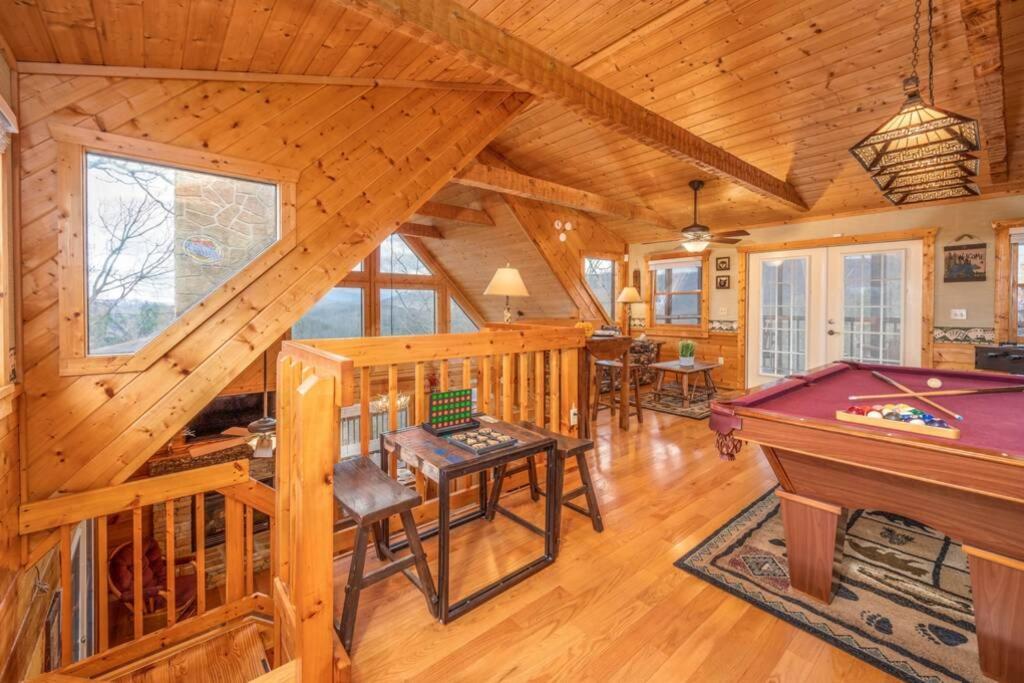 Over The Mountain - Smoky Mountain View Cabin Сев'єрвілл Екстер'єр фото