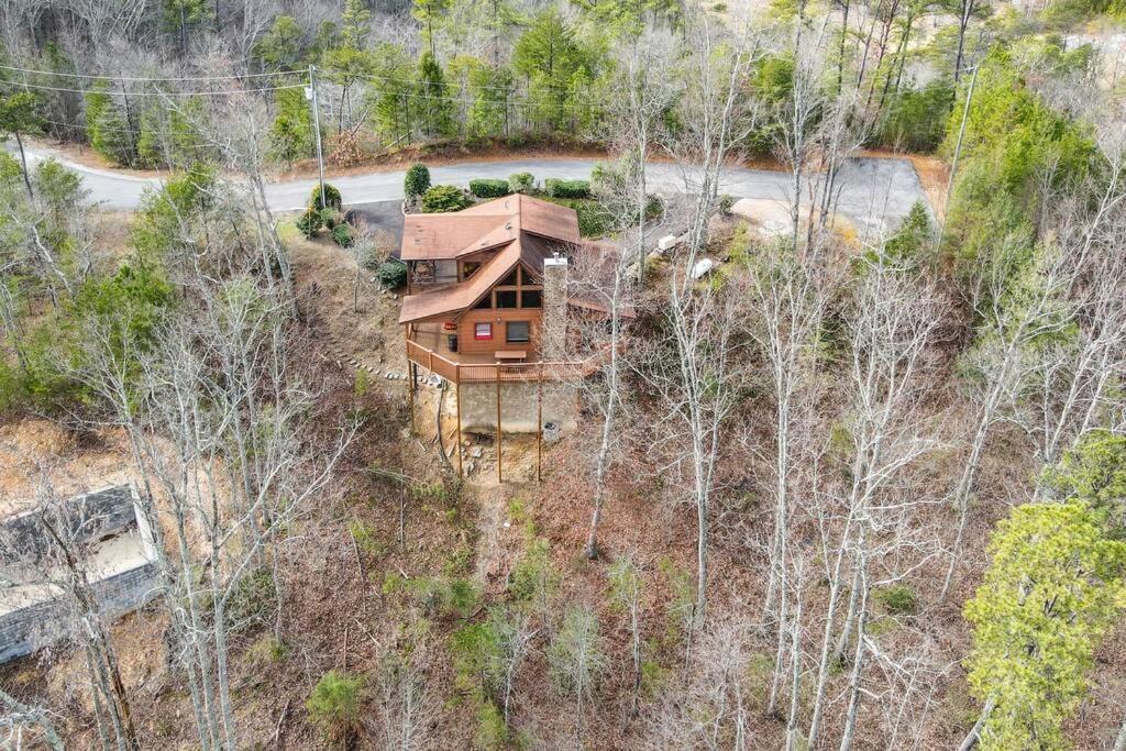 Over The Mountain - Smoky Mountain View Cabin Сев'єрвілл Екстер'єр фото