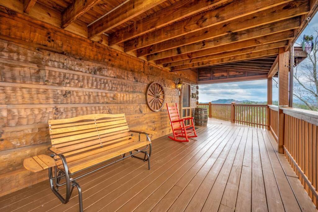 Over The Mountain - Smoky Mountain View Cabin Сев'єрвілл Екстер'єр фото